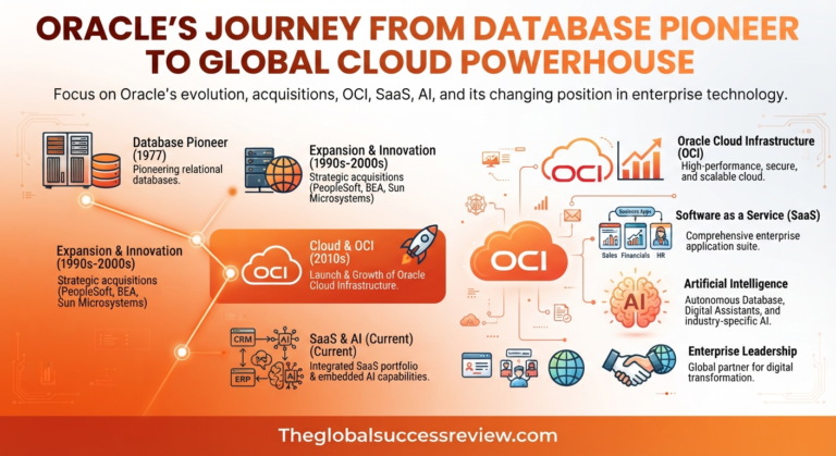 Oracle’s Journey from Database Pioneer to Global Cloud Powerhouse_The Global Success ReviewMagazine