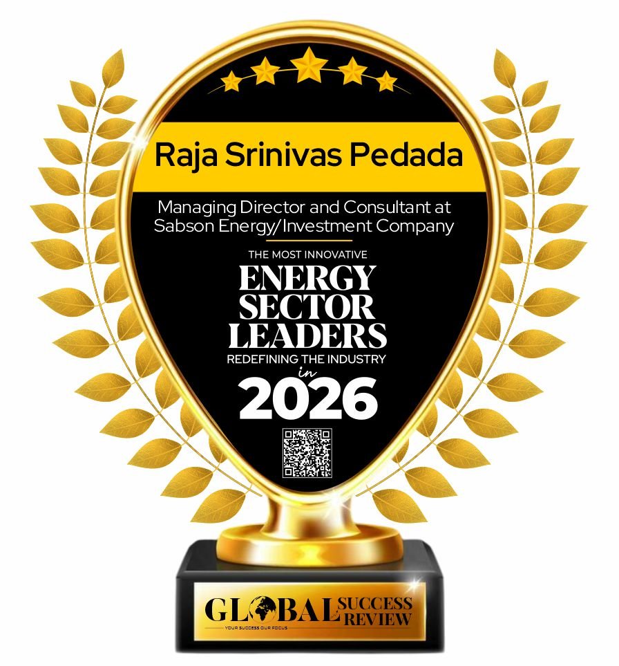 Raja Srinivas Pedada Trophy_The Global Success Review Magazine