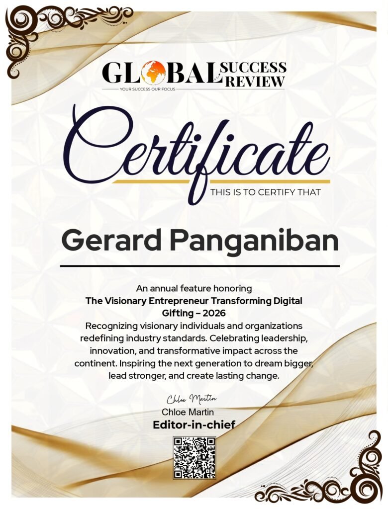 Certificate_Gerard-Panganiban_The-Global-Success-Review-Magazine