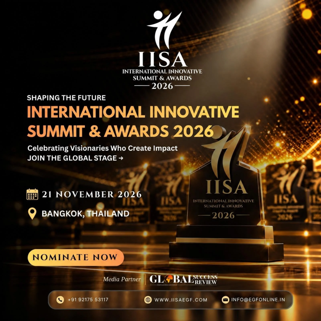 IISA Awards Thailand_Media Partner_The Global Success Review Magazine