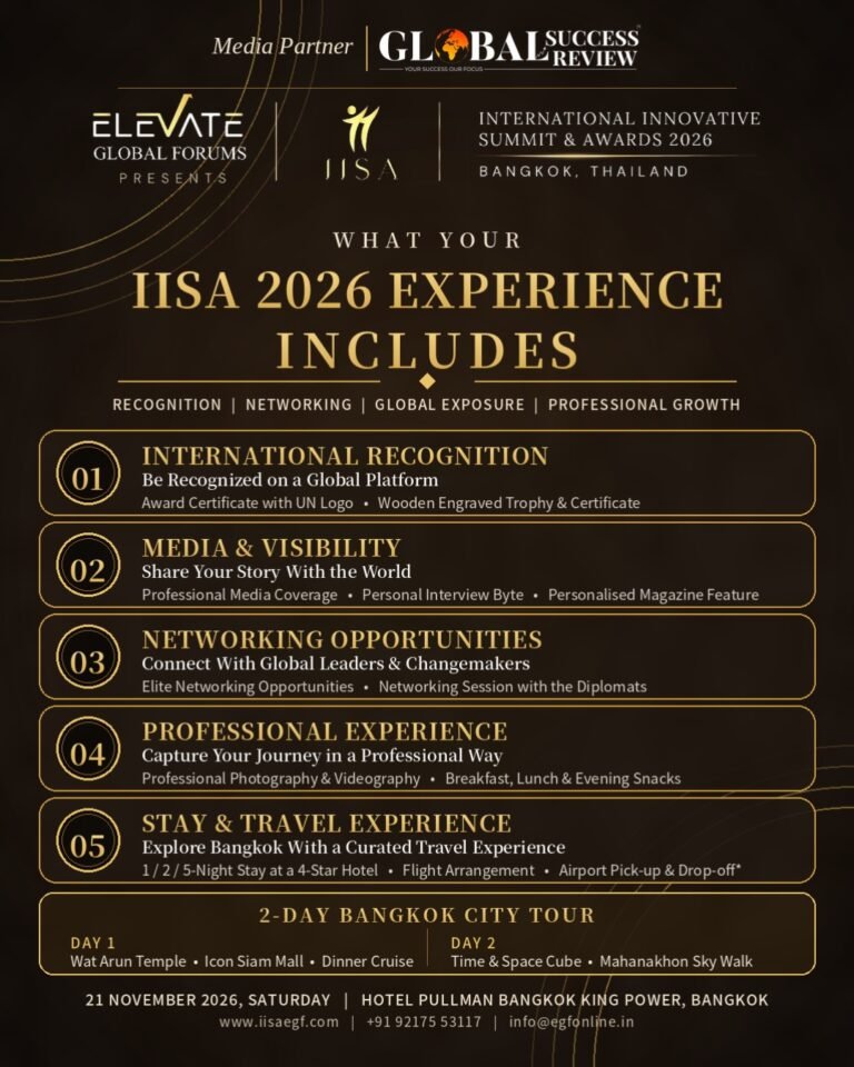 IISA_2026_Experience_Benefits_The Global Success Review Magazine